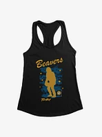 Teen Wolf Werewolf Silhouette Girls Tank