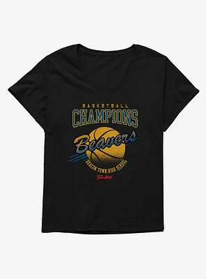 Teen Wolf Basketball Champions Girls T-Shirt Plus