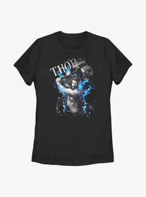 Marvel Thor: Love and Thunder Fire Womens T-Shirt