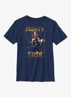 Marvel Thor: Love and Thunder Metal Lady Thor Youth T-Shirt