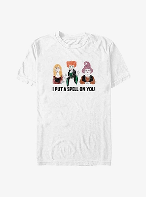 Disney Hocus Pocus Sanderson Sisters I Put A Spell On You T-Shirt