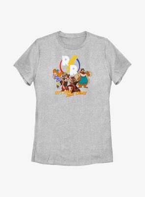 Disney Chip 'n Dale Fight Crime Womens T-Shirt