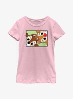 Disney Chip 'n Dale Peek Box Youth Girls T-Shirt