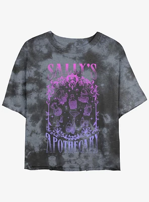 Disney The Nightmare Before Christmas Sally's Apothecary Tie-Dye Girls Crop T-Shirt