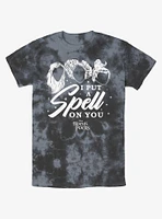 Disney Hocus Pocus Sanderson Sisters I Put A Spell On You Tie-Dye T-Shirt