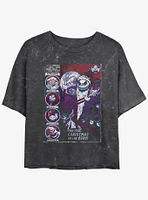 Disney The Nightmare Before Christmas First Mineral Wash Girls Crop T-Shirt