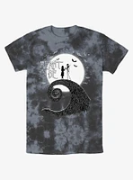 Disney The Nightmare Before Christmas Jack and Sally Meant To Be Tie-Dye T-Shirt