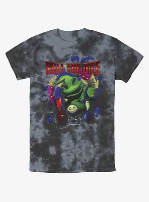 Disney The Nightmare Before Christmas Oogie Boogie Dice Tie-Dye T-Shirt