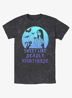 Disney The Nightmare Before Christmas Sally Sweet Like Deadly Nightshade Mineral Wash T-Shirt