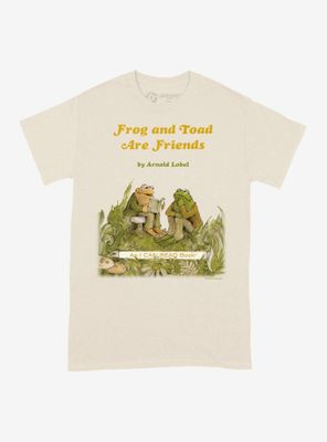 Frog And Toad Are Friends Boyfriend Fit Girls T-Shirt