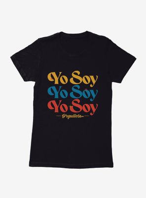 Yo Soy Orgulloso Womens T-Shirt