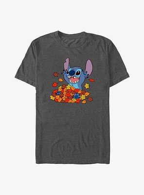Disney Lilo & Stitch Leaf Pile T-Shirt