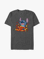 Disney Lilo & Stitch Leaf Pile T-Shirt