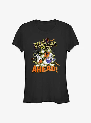 Disney Mickey Mouse Spooks n' Scares Girls T-Shirt