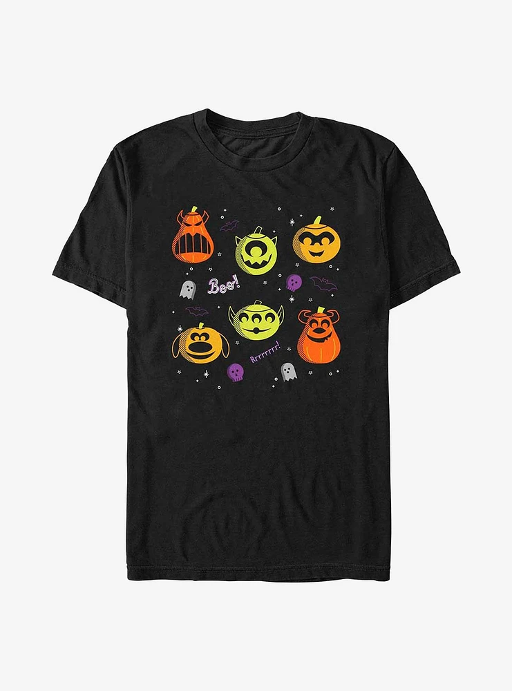 Pixar Pumpkin Characters T-Shirt