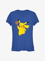 Pokemon Caramel Apple Pikachu Girls T-Shirt