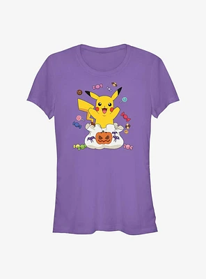 Pokemon Pikachu Candy Girls T-Shirt