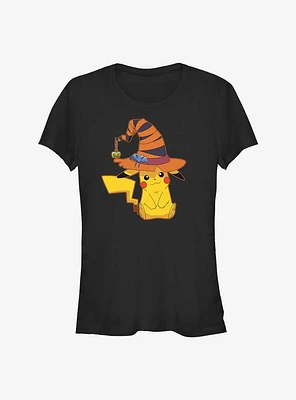 Pokemon Pikachu Witch Girls T-Shirt