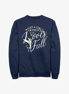 Disney Tinker Bell Tink Loves Fall Sweatshirt