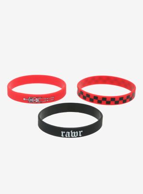 Rawr Rubber Bracelet Set