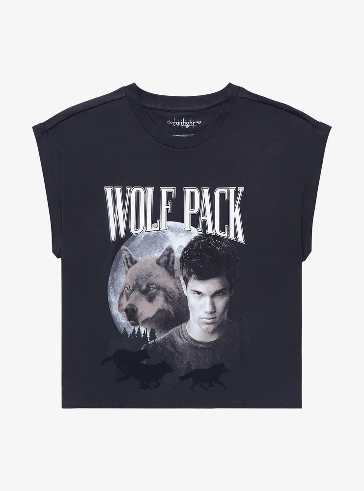 The Twilight Saga Jacob Wolf Pack Girls Muscle Tank Top