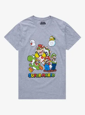 Nintendo Super Mario Group Portrait T-Shirt - BoxLunch Exclusive