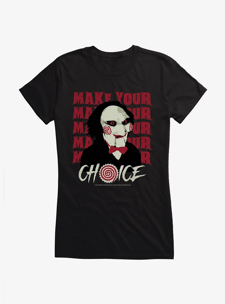 Saw Choice Girls T-Shirt