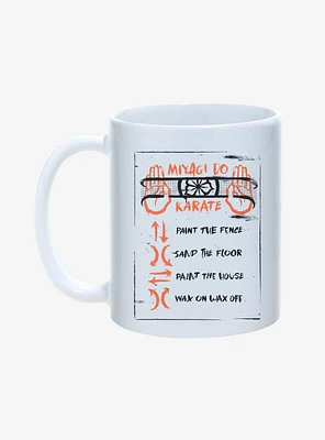 Cobra Kai Miyagi Do Karate Instructions Mug 11oz