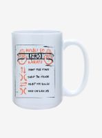 Cobra Kai Miyagi Do Karate Instructions Mug 15oz