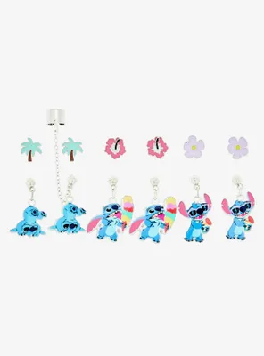 Disney Lilo & Stitch Ice Cream Flower Earring Set