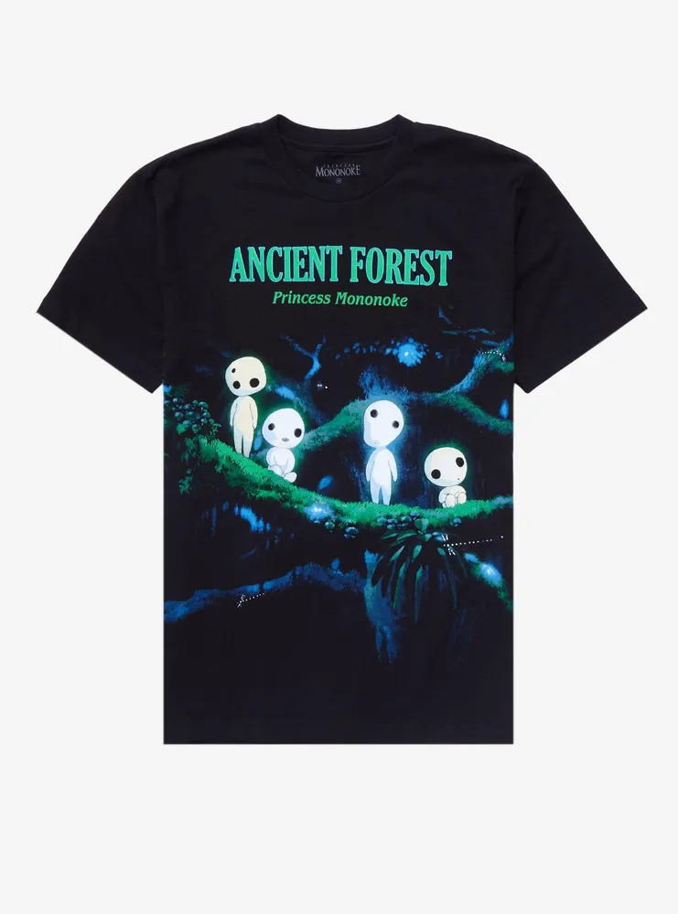 Studio Ghibli Princess Mononoke Ancient Forest T-Shirt - BoxLunch Exclusive