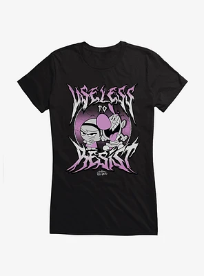 Grim Adventures Of Billy And Mandy Useless To Resist Girls T-Shirt