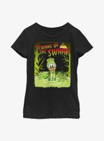 Disney Donald Duck Swamp Monster Poster Youth Girls T-Shirt