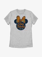 Disney Minnie Mouse Give Thanks Womens T-Shirt