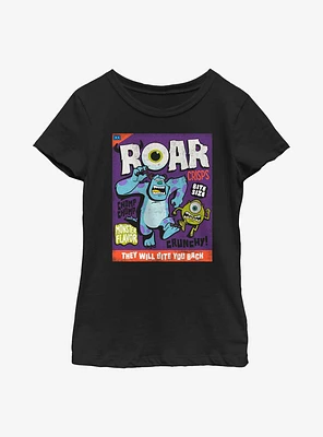 Disney Pixar Monsters, Inc. Roar Crisps Youth Girls T-Shirt
