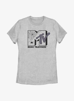 MTV Spider Web Logo Womens T-Shirt