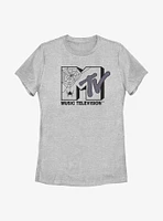 MTV Spider Web Logo Womens T-Shirt