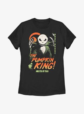 Disney Nightmare Before Christmas Pumpkin King Jack Womens T-Shirt