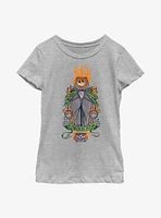 Disney Nightmare Before Christmas Long Live Pumpkin King Jack Youth Girls T-Shirt
