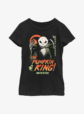 Disney Nightmare Before Christmas Pumpkin King Jack Youth Girls T-Shirt