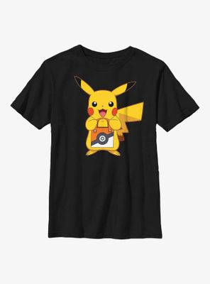 Pokemon Pikachu Trick-Or-Treat Youth T-Shirt