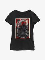 Star Wars The Force Awakens Kylo Ren Tarot Card Youth Girls T-Shirt