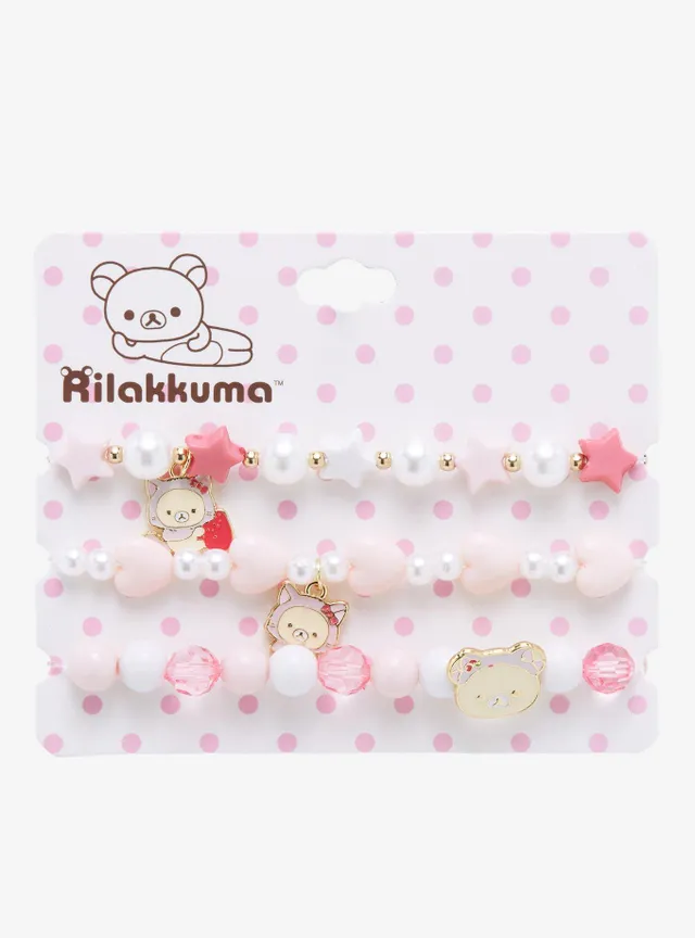 Hot Topic Hello Kitty Candy Charms Stretch Bracelet Set