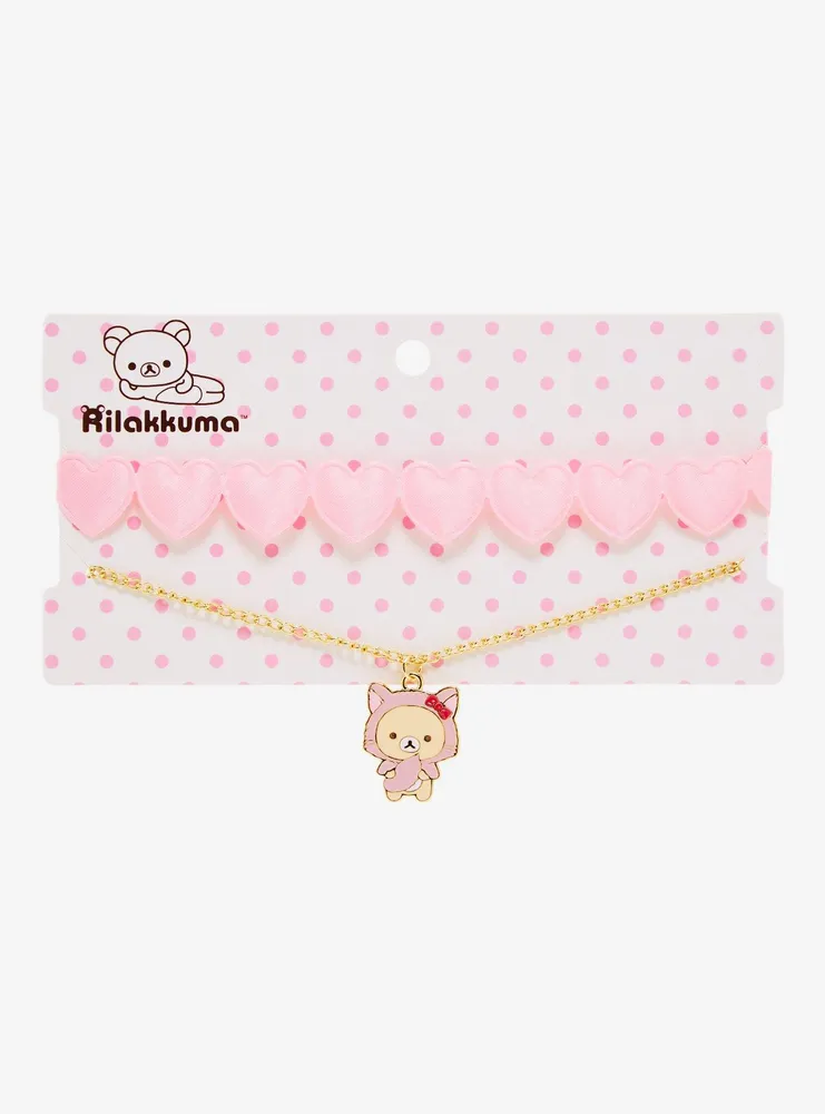 My Melody Heart Best Friend Necklace Set, Hot Topic