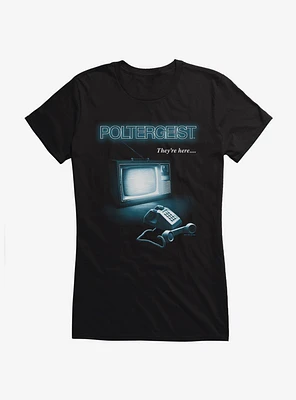 Poltergeist They're Here? Girls T-Shirt