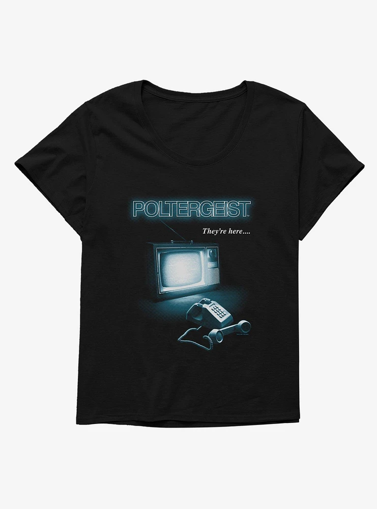 Poltergeist They're Here? Girls T-Shirt Plus