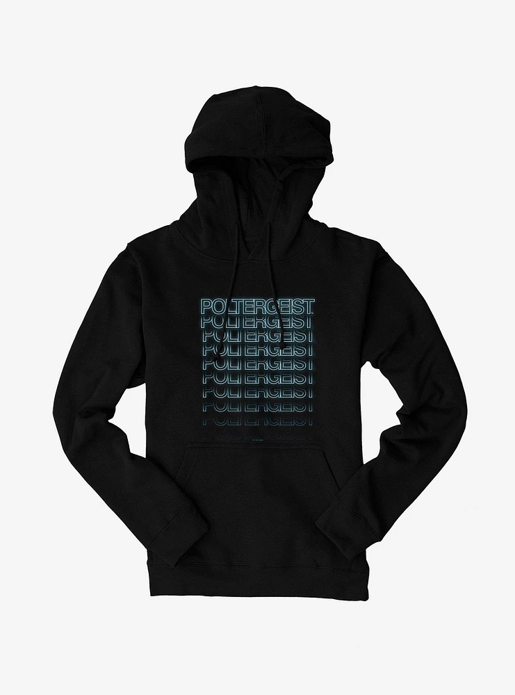 Poltergeist 1982 Layered Logo Hoodie