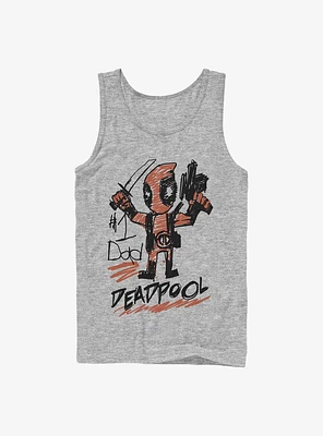 Marvel Deadpool Number One Dad Tank