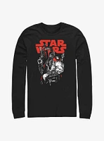 Star Wars Boba Fett Pose Long-Sleeve T-Shirt