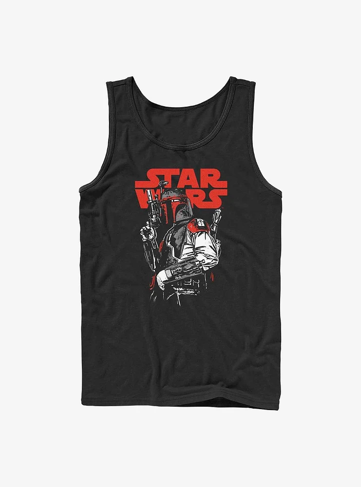 Star Wars Boba Fett Pose Tank